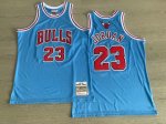 NBA 23 Jordan Bulls 1997-98 authentique Maillot bleu